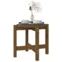 Mesa de centro de madera maciza de pino marrón miel Ø52,5x45 cm de vidaXL, Mesas de centro - Ref: Foro24-822310, Precio: 30,4...