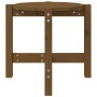 Honey brown solid pine wood coffee table Ø52.5x45 cm by vidaXL, Coffee table - Ref: Foro24-822310, Price: 34,18 €, Discount: %
