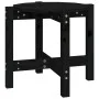 Solid black pine wood coffee table Ø52.5x45 cm by vidaXL, Coffee table - Ref: Foro24-822311, Price: 30,46 €, Discount: %