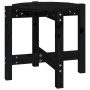 Solid black pine wood coffee table Ø52.5x45 cm by vidaXL, Coffee table - Ref: Foro24-822311, Price: 30,73 €, Discount: %