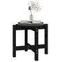 Solid black pine wood coffee table Ø52.5x45 cm by vidaXL, Coffee table - Ref: Foro24-822311, Price: 30,46 €, Discount: %