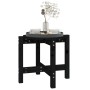 Solid black pine wood coffee table Ø52.5x45 cm by vidaXL, Coffee table - Ref: Foro24-822311, Price: 30,73 €, Discount: %