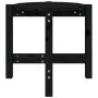 Solid black pine wood coffee table Ø52.5x45 cm by vidaXL, Coffee table - Ref: Foro24-822311, Price: 30,46 €, Discount: %