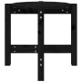 Solid black pine wood coffee table Ø52.5x45 cm by vidaXL, Coffee table - Ref: Foro24-822311, Price: 30,73 €, Discount: %