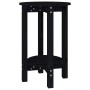 Couchtisch aus massivem Kiefernholz schwarz Ø40x60 cm von vidaXL, Couchtisch - Ref: Foro24-822361, Preis: 45,93 €, Rabatt: %