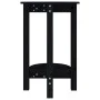 Couchtisch aus massivem Kiefernholz schwarz Ø40x60 cm von vidaXL, Couchtisch - Ref: Foro24-822361, Preis: 45,33 €, Rabatt: %