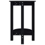 Couchtisch aus massivem Kiefernholz schwarz Ø40x60 cm von vidaXL, Couchtisch - Ref: Foro24-822361, Preis: 45,93 €, Rabatt: %