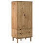 Armario OTTA madera maciza pino 76,5x53x172 cm de vidaXL, Armarios roperos - Ref: Foro24-348588, Precio: 308,48 €, Descuento: %