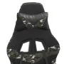 Drehbarer Gaming-Stuhl aus schwarzem und tarnfarbenem Kunstleder von vidaXL, Gaming-Stühle - Ref: Foro24-349554, Preis: 108,8...
