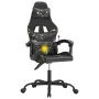 Drehbarer Gaming-Stuhl aus schwarzem und tarnfarbenem Kunstleder von vidaXL, Gaming-Stühle - Ref: Foro24-349554, Preis: 108,8...