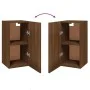 TV furniture 7 pcs brown oak plywood 30.5x30x60 cm by vidaXL, TV Furniture - Ref: Foro24-3120337, Price: 168,98 €, Discount: %