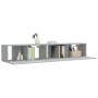 TV-Möbelset 2-teilig Sonoma graues Sperrholz von vidaXL, TV-Möbel - Ref: Foro24-3120282, Preis: 77,94 €, Rabatt: %