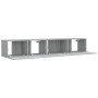TV-Möbelset 2-teilig Sonoma graues Sperrholz von vidaXL, TV-Möbel - Ref: Foro24-3120282, Preis: 77,94 €, Rabatt: %