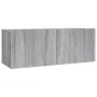 Set de muebles para TV 2 pzas madera contrachapada gris Sonoma de vidaXL, Muebles TV - Ref: Foro24-3120282, Precio: 75,95 €, ...