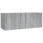 TV-Möbelset 2-teilig Sonoma graues Sperrholz von vidaXL, TV-Möbel - Ref: Foro24-3120282, Preis: 77,94 €, Rabatt: %