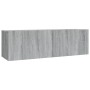 TV-Möbelset 2-teilig Sonoma graues Sperrholz von vidaXL, TV-Möbel - Ref: Foro24-3120282, Preis: 77,94 €, Rabatt: %