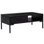 Couchtisch aus massivem schwarzem Kiefernholz, 90 x 50 x 35 cm von vidaXL, Couchtisch - Ref: Foro24-349930, Preis: 132,42 €, ...