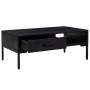 Mesa de centro madera maciza de pino negro 90x50x35 cm de vidaXL, Mesas de centro - Ref: Foro24-349930, Precio: 138,24 €, Des...