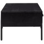 Mesa de centro madera maciza de pino negro 90x50x35 cm de vidaXL, Mesas de centro - Ref: Foro24-349930, Precio: 138,24 €, Des...