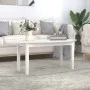 Couchtisch aus massivem weißem Kiefernholz, 110 x 55 x 45 cm von vidaXL, Couchtisch - Ref: Foro24-822343, Preis: 72,50 €, Rab...