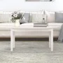 Couchtisch aus massivem weißem Kiefernholz, 110 x 55 x 45 cm von vidaXL, Couchtisch - Ref: Foro24-822343, Preis: 72,50 €, Rab...