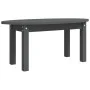 Couchtisch aus massivem Kiefernholz grau 80x40x35 cm von vidaXL, Couchtisch - Ref: Foro24-822349, Preis: 45,85 €, Rabatt: %