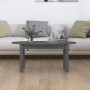 Solid gray pine wood coffee table 80x40x35 cm by vidaXL, Coffee table - Ref: Foro24-822349, Price: 46,37 €, Discount: %
