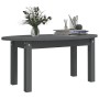 Solid gray pine wood coffee table 80x40x35 cm by vidaXL, Coffee table - Ref: Foro24-822349, Price: 46,37 €, Discount: %