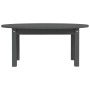 Solid gray pine wood coffee table 80x40x35 cm by vidaXL, Coffee table - Ref: Foro24-822349, Price: 46,37 €, Discount: %