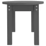 Couchtisch aus massivem Kiefernholz grau 80x40x35 cm von vidaXL, Couchtisch - Ref: Foro24-822349, Preis: 45,85 €, Rabatt: %