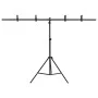 T-Kulissenhalter schwarz 151x60x(70-200) cm von vidaXL, Studiomontagen - Ref: Foro24-190252, Preis: 37,03 €, Rabatt: %