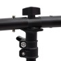 Soporte para fondos en forma de T negro 151x60x(70-200) cm de vidaXL, Montajes de estudio - Ref: Foro24-190252, Precio: 30,82...