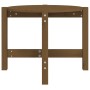 Mesa de centro de madera maciza de pino marrón miel 62,5x45 cm de vidaXL, Mesas de centro - Ref: Foro24-822305, Precio: 37,79...