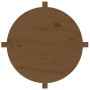 Mesa de centro de madera maciza de pino marrón miel 62,5x45 cm de vidaXL, Mesas de centro - Ref: Foro24-822305, Precio: 37,79...