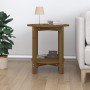 Honigbrauner Couchtisch aus massivem Kiefernholz Ø55x60 cm von vidaXL, Couchtisch - Ref: Foro24-822355, Preis: 49,33 €, Rabat...