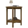 Honey brown solid pine wood coffee table Ø55x60 cm by vidaXL, Coffee table - Ref: Foro24-822355, Price: 48,88 €, Discount: %
