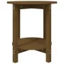 Honey brown solid pine wood coffee table Ø55x60 cm by vidaXL, Coffee table - Ref: Foro24-822355, Price: 48,88 €, Discount: %