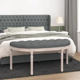 Dark gray fabric bench 110.5x45x49 cm by vidaXL, Banks - Ref: Foro24-344416, Price: 146,34 €, Discount: %