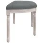 Dark gray fabric bench 110.5x45x49 cm by vidaXL, Banks - Ref: Foro24-344416, Price: 146,34 €, Discount: %