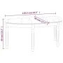 Dark gray fabric bench 110.5x45x49 cm by vidaXL, Banks - Ref: Foro24-344416, Price: 146,34 €, Discount: %