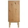 OTTA chest of drawers solid pine wood brown and gray 76.5x39.5x90 cm by vidaXL, Drawers - Ref: Foro24-348583, Price: 127,04 €...