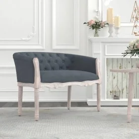 Dark gray velvet bench 98x56x69 cm by vidaXL, Banks - Ref: Foro24-344512, Price: 302,73 €, Discount: %