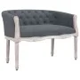 Dunkelgraue Samtbank 98x56x69 cm von vidaXL, Banken - Ref: Foro24-344512, Preis: 302,73 €, Rabatt: %