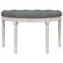 Dark gray fabric bench 81.5x41x49 cm by vidaXL, Banks - Ref: Foro24-344409, Price: 76,79 €, Discount: %