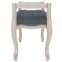 Banco de terciopelo gris oscuro 80x45x60 cm de vidaXL, Bancos - Ref: Foro24-344433, Precio: 120,61 €, Descuento: %