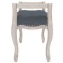 Banco de terciopelo gris oscuro 80x45x60 cm von vidaXL, Banken - Ref: Foro24-344433, Preis: 119,20 €, Rabatt: %