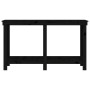 Solid black pine wood workbench 140x50x80 cm by vidaXL, Work tables - Ref: Foro24-822510, Price: 131,89 €, Discount: %