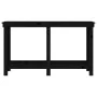 Solid black pine wood workbench 140x50x80 cm by vidaXL, Work tables - Ref: Foro24-822510, Price: 130,27 €, Discount: %