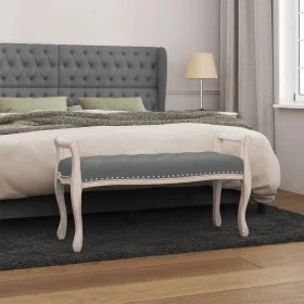 Dark gray fabric bench 110x45x60 cm by vidaXL, Banks - Ref: Foro24-344437, Price: 94,68 €, Discount: %