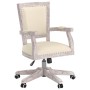 Silla de oficina giratoria de lino von vidaXL, Bürostühle - Ref: Foro24-344478, Preis: 297,37 €, Rabatt: %